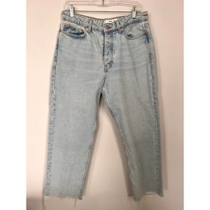 COPY - Mango Havana Light Wash Jeans - Brand New
